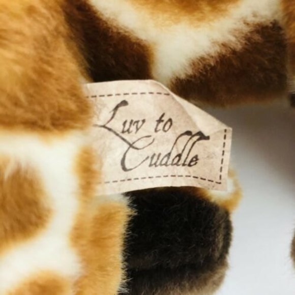 Aurora Giraffe Plush Luv To Cuddle Standing Stuffed Animal Toy 11" Realistic - Picture 9 of 12